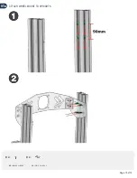 Предварительный просмотр 10 страницы All In 1 Gaming Pro SE Sim Frame Assembly Instructions Manual