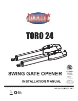 ALL-O-MATIC TORO 24 Installation Manual preview