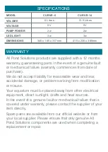 Preview for 11 page of All Pond Solutions CURVE Series Manual