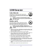 Preview for 4 page of ALL POWER AMERICA APG3002 Owner'S Manual