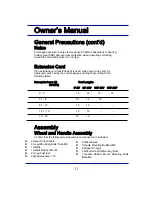 Preview for 11 page of ALL POWER AMERICA APG3002 Owner'S Manual