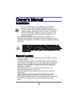 Preview for 22 page of ALL POWER AMERICA APG3002 Owner'S Manual