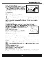 Предварительный просмотр 11 страницы All-Power 19*6 cc Owner'S Manual