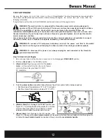 Предварительный просмотр 13 страницы All-Power 19*6 cc Owner'S Manual