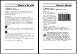 Preview for 10 page of All-Power APC005 Owner'S Manual