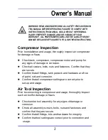 Preview for 3 page of All-Power APC4009 Owner'S Manual