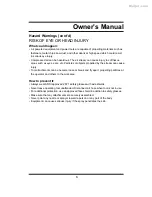 Preview for 6 page of All-Power APC4011 Owner'S Manual