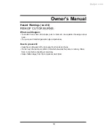 Preview for 12 page of All-Power APC4011 Owner'S Manual