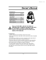 Preview for 13 page of All-Power APC4011 Owner'S Manual