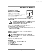 Preview for 18 page of All-Power APC4011 Owner'S Manual