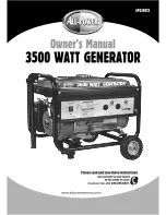 Preview for 1 page of All-Power APG3002S Owner'S Manual