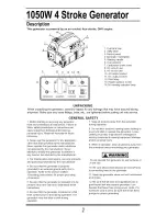 Предварительный просмотр 3 страницы All-Power APG3006 Owner'S Manual