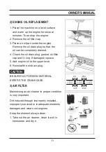 Предварительный просмотр 13 страницы All-Power APG3014G Owner'S Manual