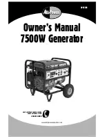 Preview for 1 page of All-Power APG3303 Owner'S Manual