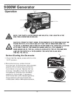 Preview for 18 page of All-Power APG3304 Owner'S Manual