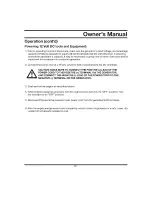 Preview for 23 page of All-Power APG3560CSA Owner'S Manual