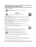 Preview for 6 page of All-Power APG3590CN Owner'S Manual