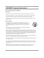 Preview for 8 page of All-Power APG3590CN Owner'S Manual