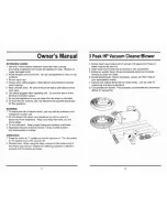 Preview for 4 page of All-Power APV7000 Owner'S Manual