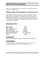 Preview for 18 page of All-Power APW5004 Owner'S Manual