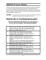 Preview for 6 page of All-Power APW5022 Owner'S Manual