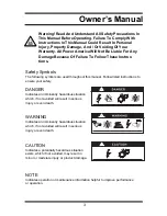 Preview for 4 page of All-Power APW5118 Owner'S Manual