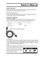 Preview for 8 page of All-Power APW5118 Owner'S Manual