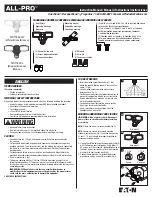 Preview for 1 page of All-Pro MST1850LW Instruction Manual