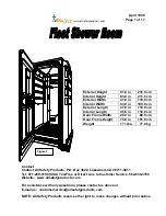 Предварительный просмотр 1 страницы All Safety Products Fleet Shower SH1 Series Manual