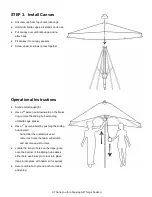 Предварительный просмотр 2 страницы All Things Cedar 10' Teak Market Umbrella Assembly Instructions