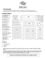 All Things Cedar Garden Hutch GH50 Assembly Instructions preview