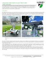 Preview for 1 page of All Traffic Solutions Integrated Solar Option Quick Start Manual