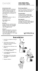 Preview for 3 page of Allard 35306 SELECTION OPEN WRIST CHILDREN Instructions For Use Manual