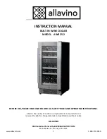 Предварительный просмотр 1 страницы Allavino AWR25-2 Instruction Manual