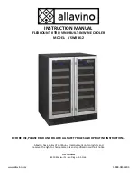 Предварительный просмотр 1 страницы Allavino FlexCount II Tru-Vino VSWR36-2 Instruction Manual