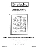 Allavino KWT-16BG Instruction Manual preview