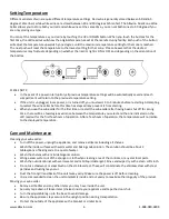 Предварительный просмотр 6 страницы Allavino Vite Series Instruction Manual