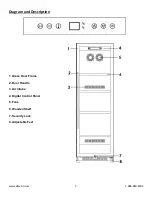 Предварительный просмотр 3 страницы Allavino YHWR174-1 Instruction Manual