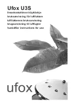 Allaway Ufox U3S Instructions For Use Manual preview