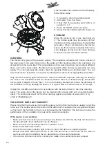 Preview for 22 page of Allaway Ufox U3S Instructions For Use Manual