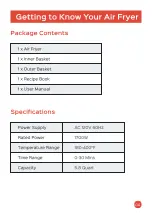 Preview for 7 page of ALLCOOL HF-8811TS User Manual