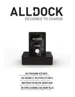 Предварительный просмотр 1 страницы ALLDOCK ALLDOCK LARGE Assembly Instructions Manual