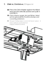 Предварительный просмотр 8 страницы ALLDOCK CLICK-ADAPTER Assembly Instructions Manual