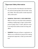 Preview for 2 page of ALLECO alltab 2.0 Quick Start Manual