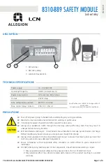 Allegion 8310-889 Installation Instructions предпросмотр