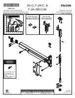 Allegion FALCON 24-C Installation Instructions Manual preview