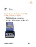 Preview for 1 page of Allegion GT-400 Technical Note