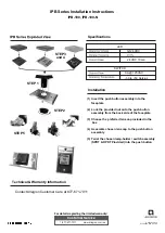 Allegion Locknetics IPB-100 Installation Instructions предпросмотр