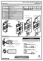 Preview for 1 page of Allegion LOCKNETICS NC450 Series Installation Instructions