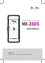 Preview for 1 page of Allegion Milre MI-260S User Manual